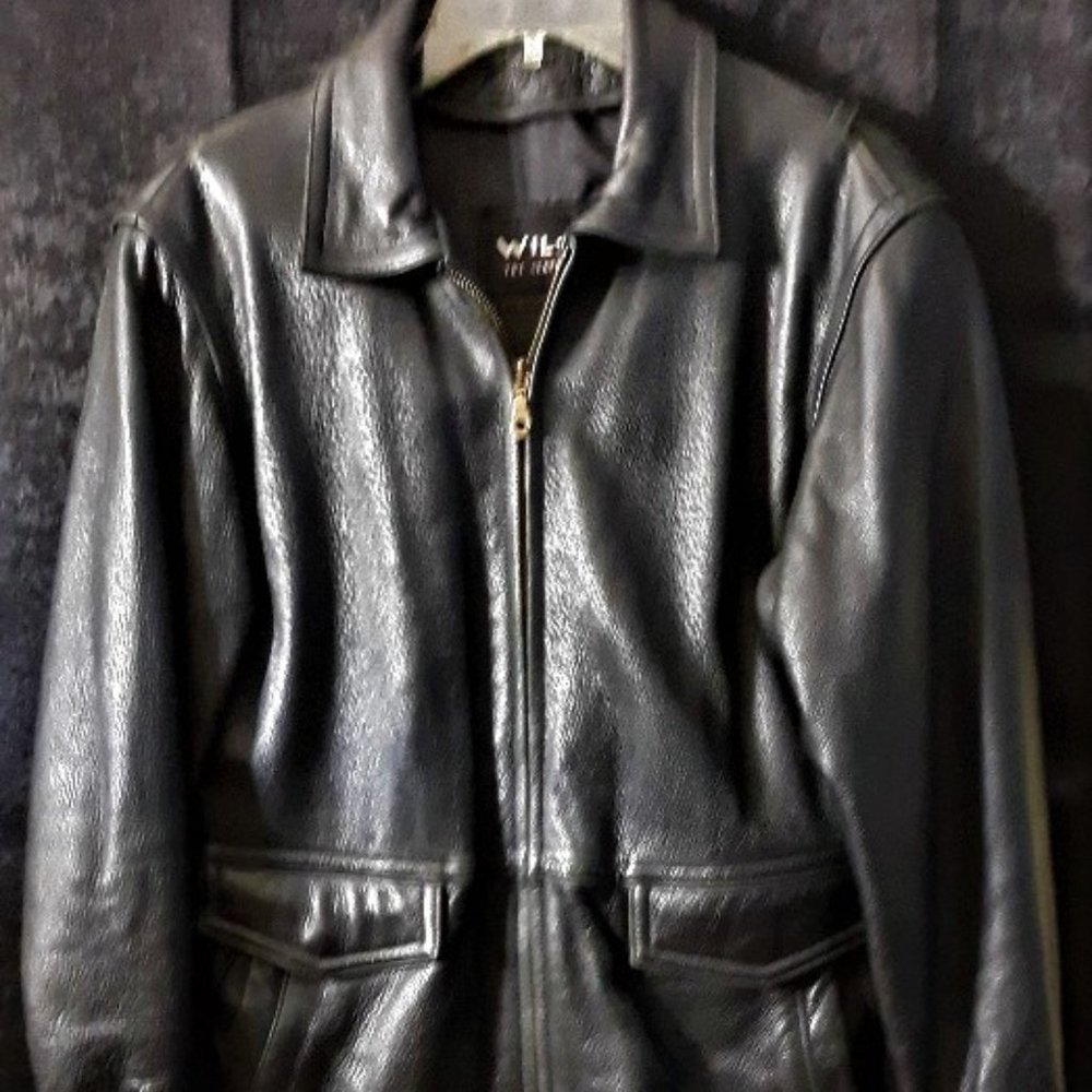 Wilsons Women's Black Leather Jacket (M)